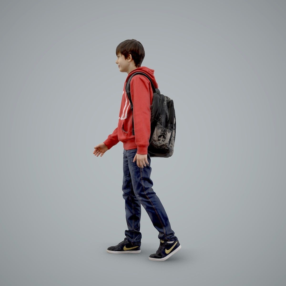 standing Casual Boy with Red Sweatshirt CBoy0004-HD2-O02P01-S 3D model_66