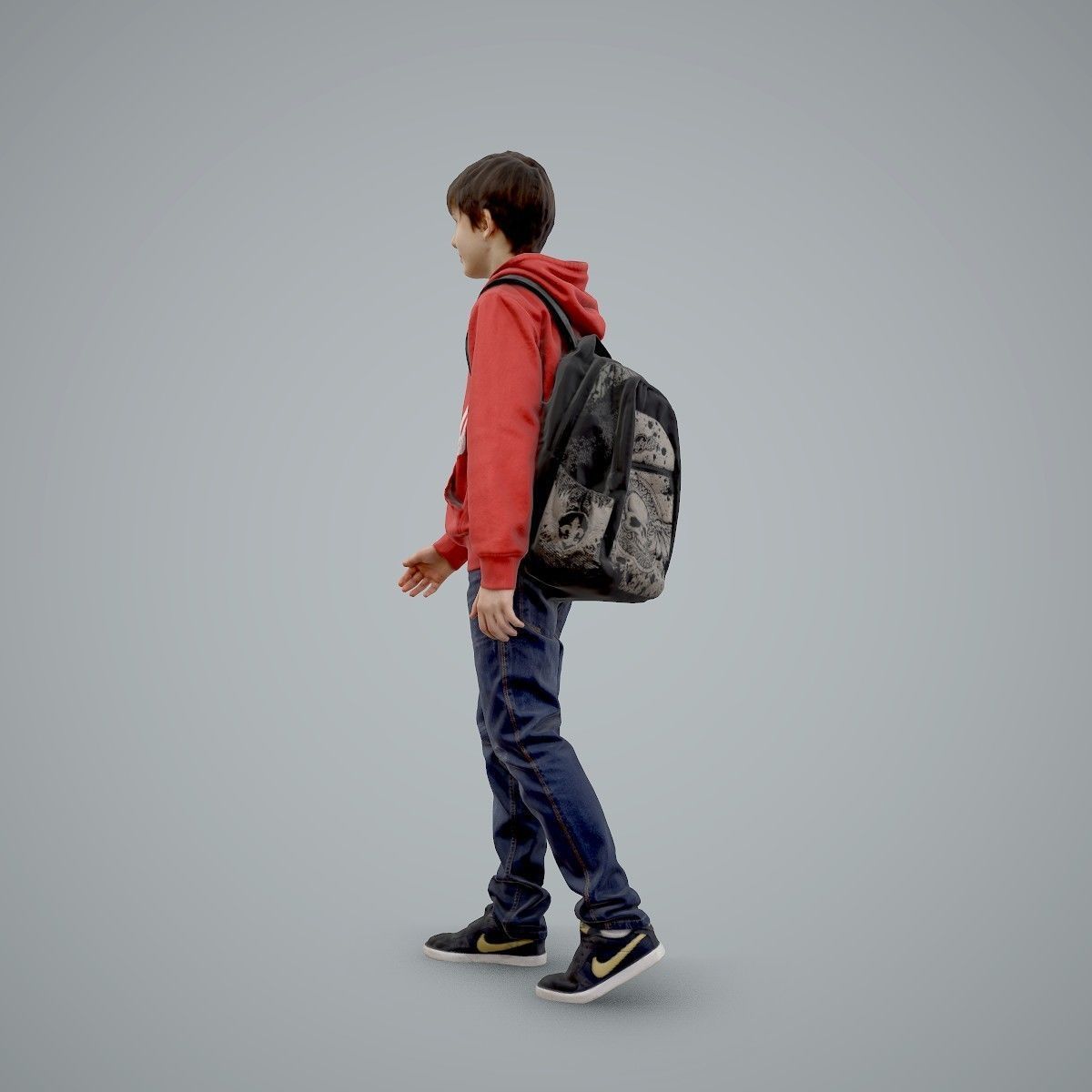 standing Casual Boy with Red Sweatshirt CBoy0004-HD2-O02P01-S 3D model_46