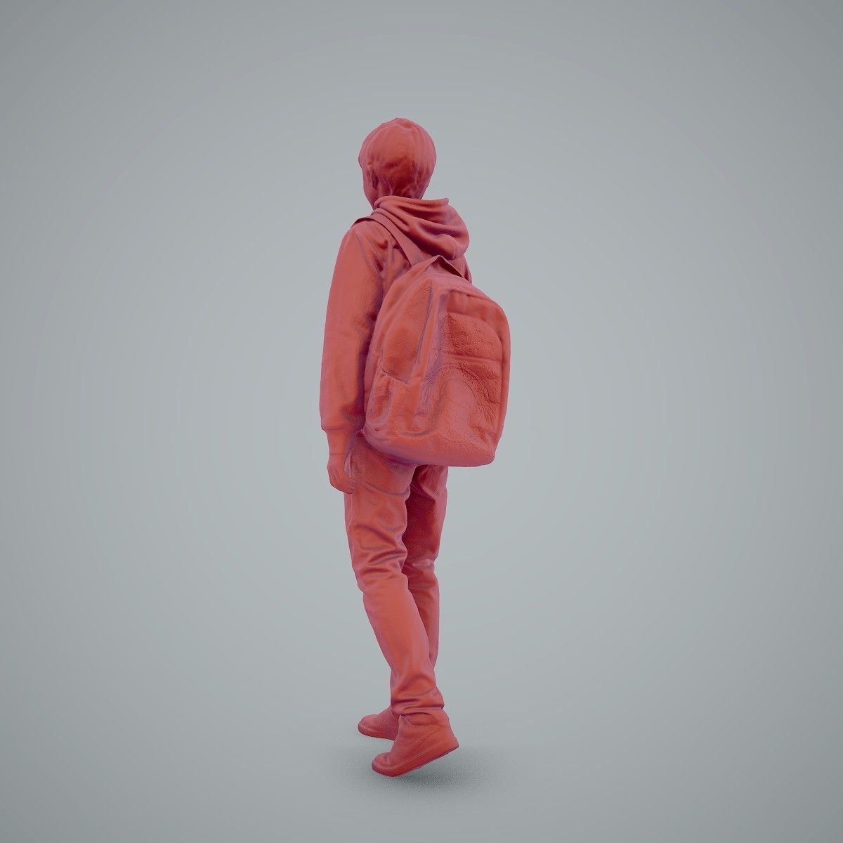 standing Casual Boy with Red Sweatshirt CBoy0004-HD2-O02P01-S 3D model_19