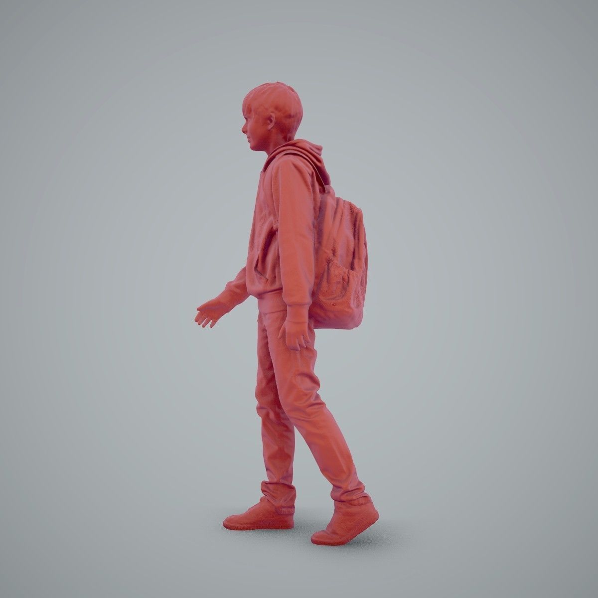 standing Casual Boy with Red Sweatshirt CBoy0004-HD2-O02P01-S 3D model_64