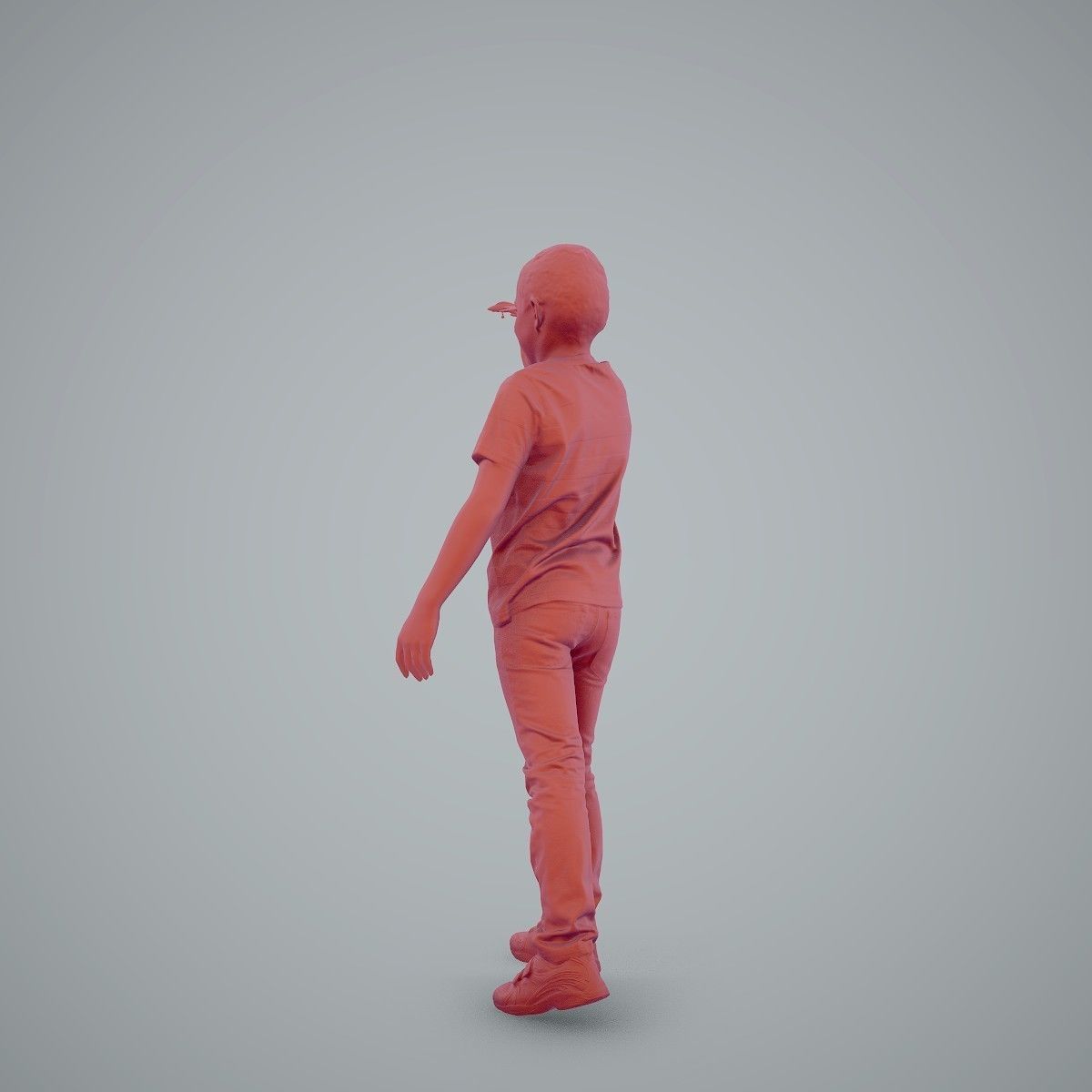 Boy Playing with an Airplane CBoy0005-HD2-O02P01-S 3D model_50