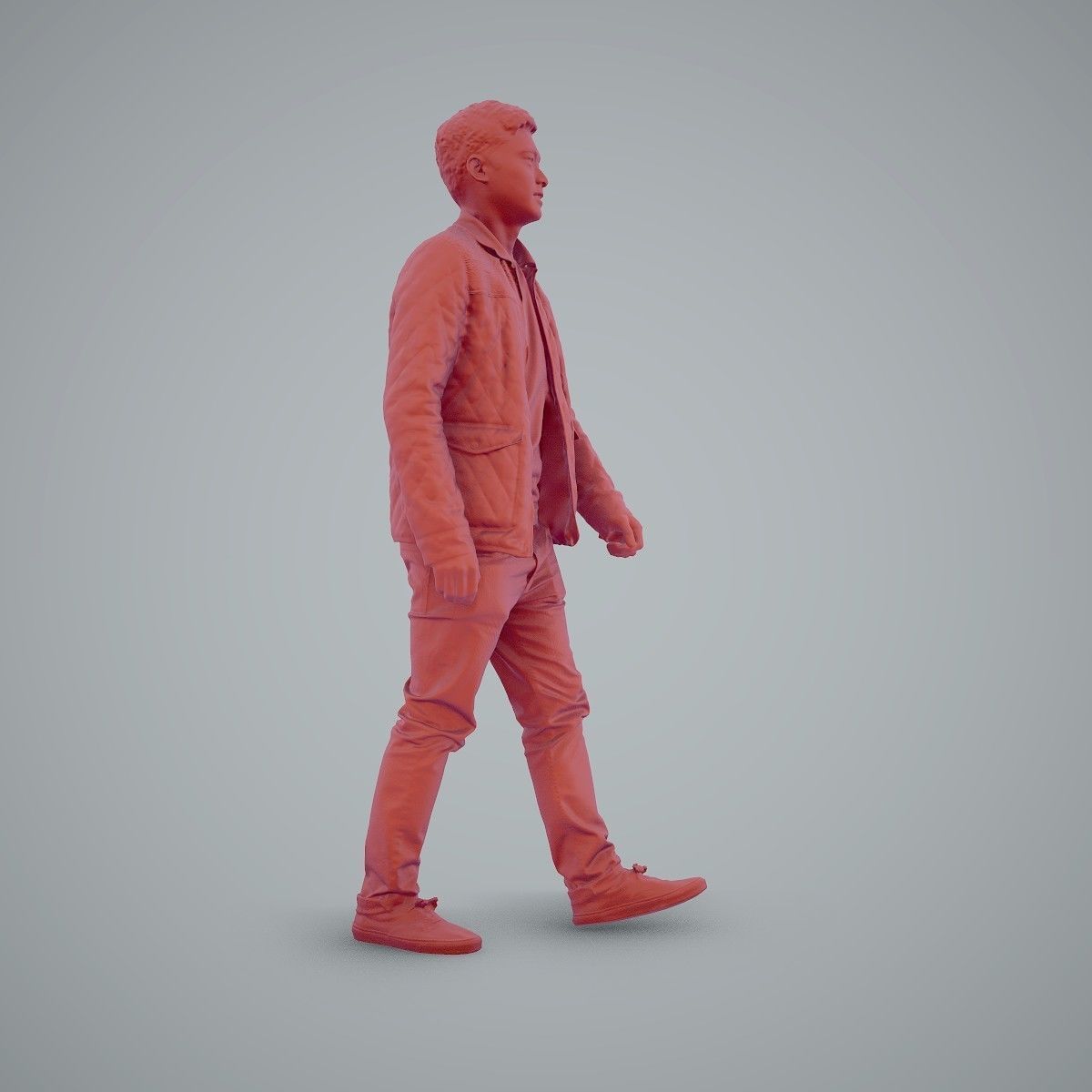 Casual Man Wearing Bomber Jacket and Jeans CMan0104-HD2-O02P01-S 3D model_61