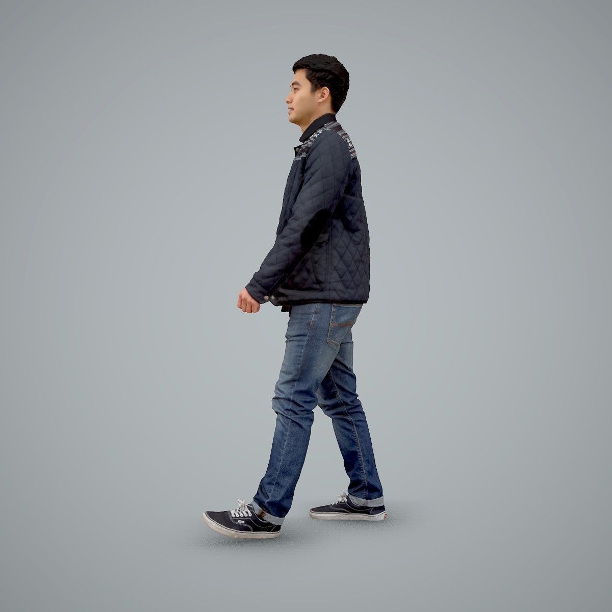 Casual Man Wearing Bomber Jacket and Jeans CMan0104-HD2-O02P01-S 3D model_62