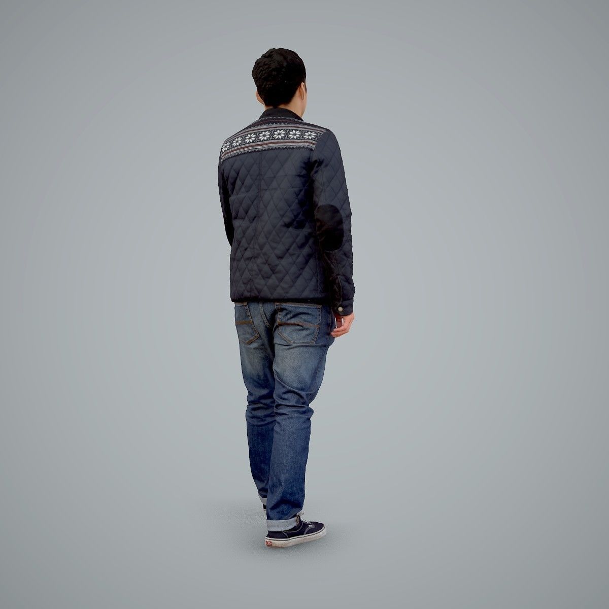Casual Man Wearing Bomber Jacket and Jeans CMan0104-HD2-O02P01-S 3D model_37