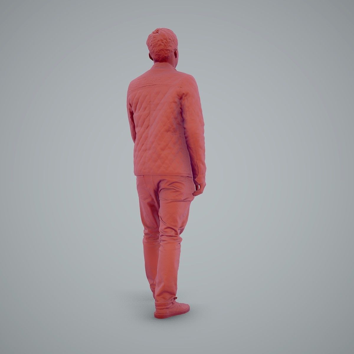 Casual Man Wearing Bomber Jacket and Jeans CMan0104-HD2-O02P01-S 3D model_28