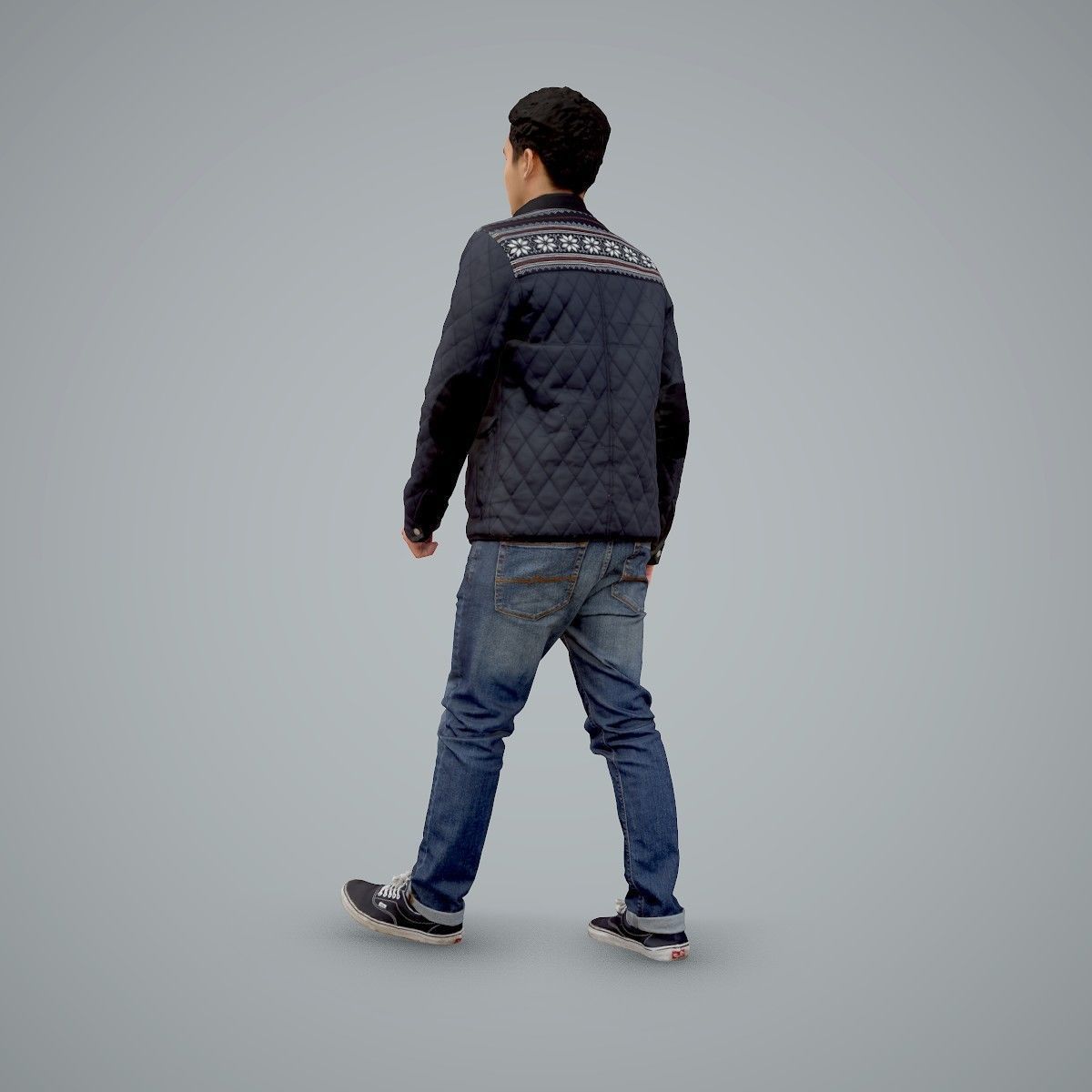 Casual Man Wearing Bomber Jacket and Jeans CMan0104-HD2-O02P01-S 3D model_53