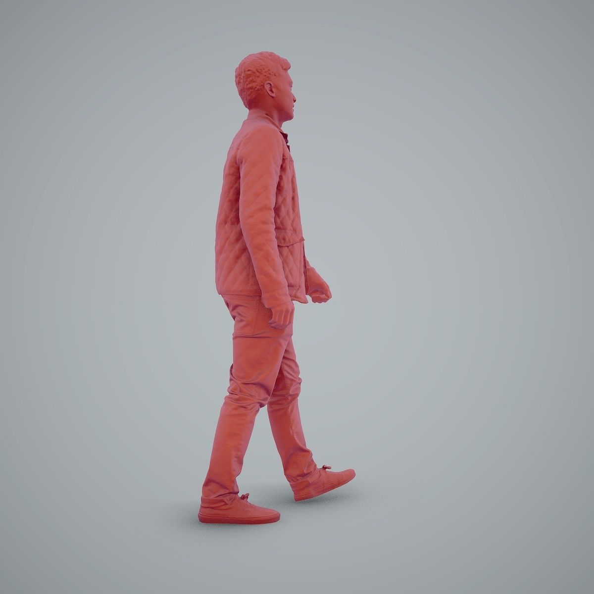 Casual Man Wearing Bomber Jacket and Jeans CMan0104-HD2-O02P01-S 3D model_34