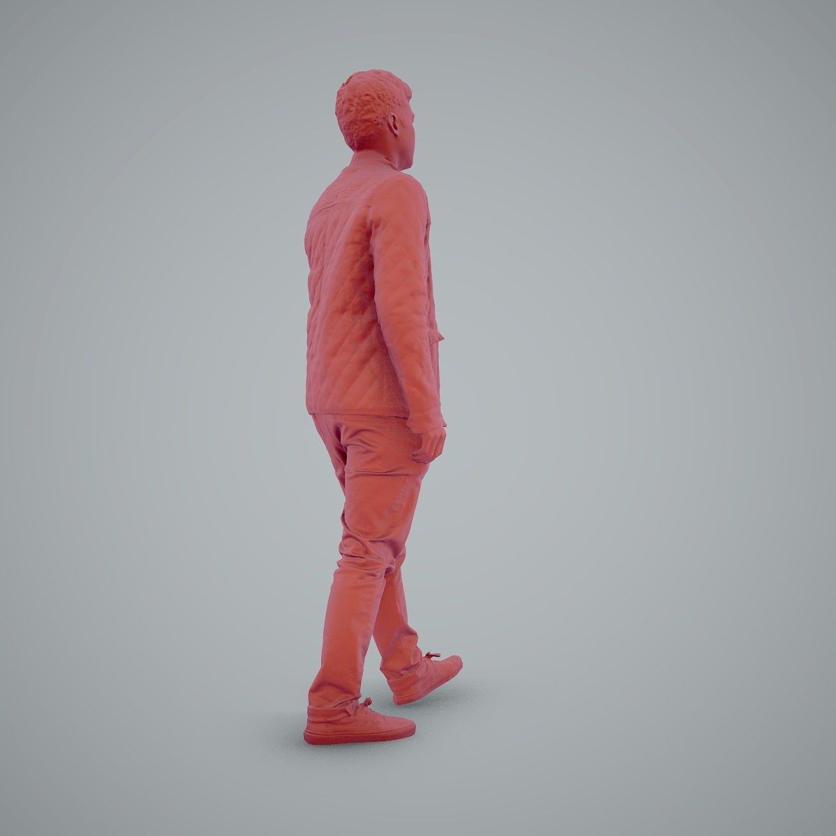 Casual Man Wearing Bomber Jacket and Jeans CMan0104-HD2-O02P01-S 3D model_5