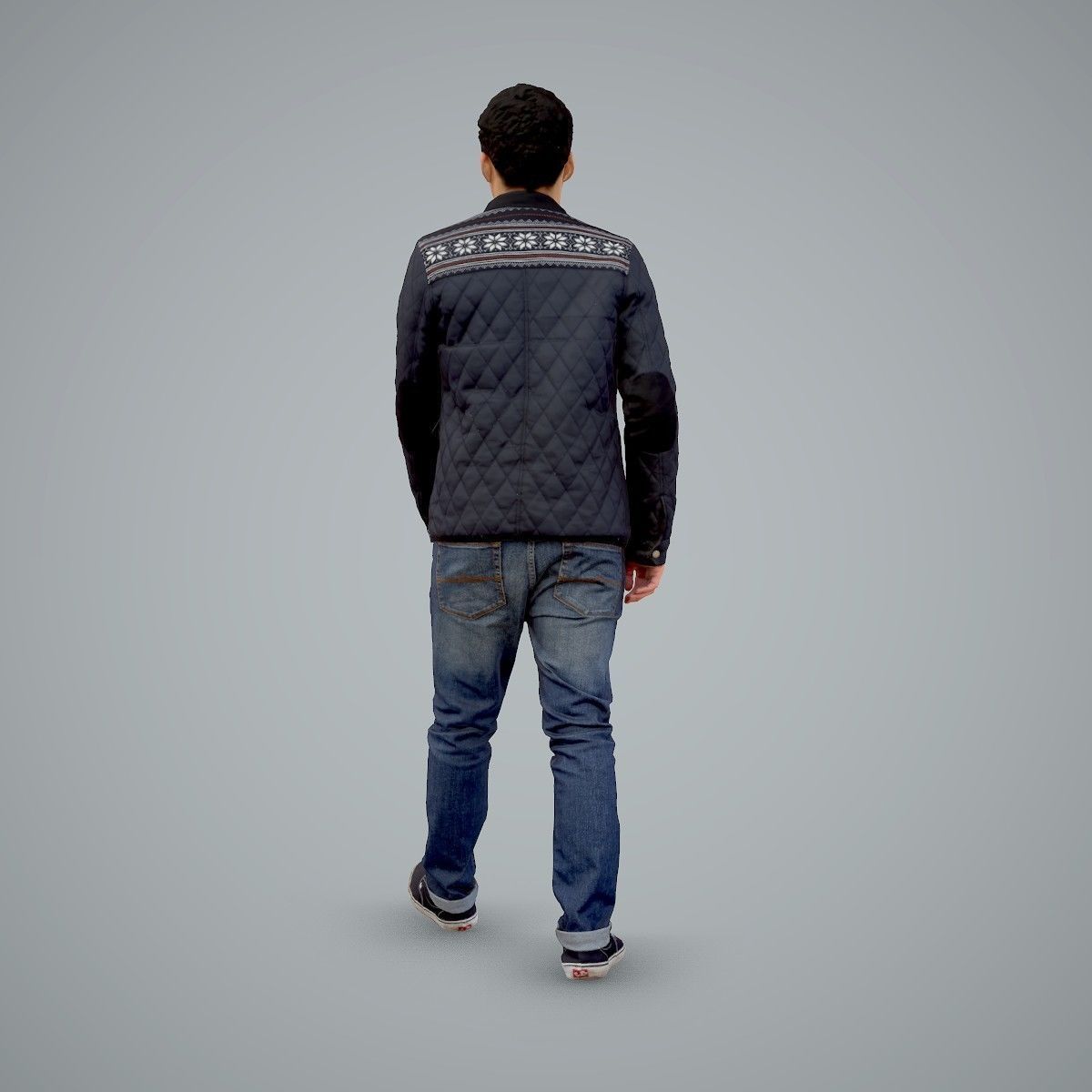 Casual Man Wearing Bomber Jacket and Jeans CMan0104-HD2-O02P01-S 3D model_69