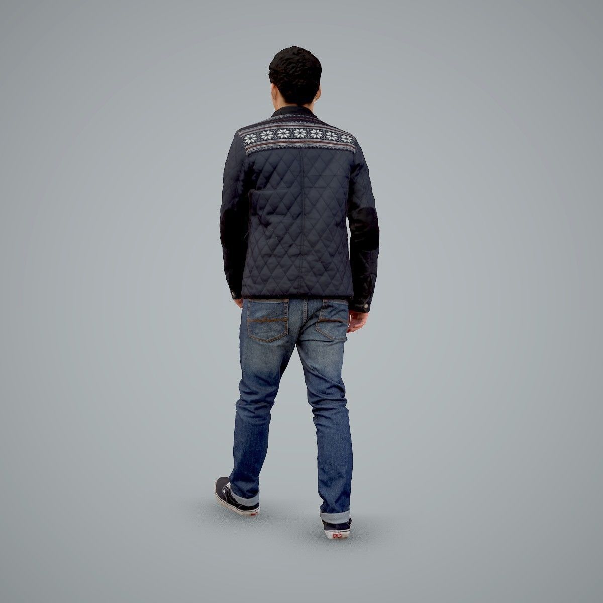 Casual Man Wearing Bomber Jacket and Jeans CMan0104-HD2-O02P01-S 3D model_24