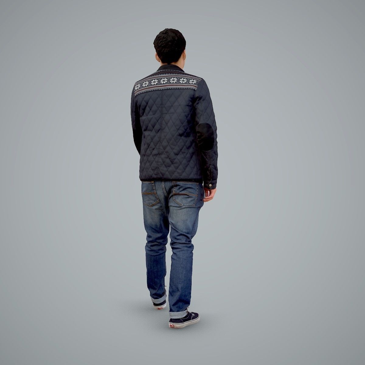 Casual Man Wearing Bomber Jacket and Jeans CMan0104-HD2-O02P01-S 3D model_18