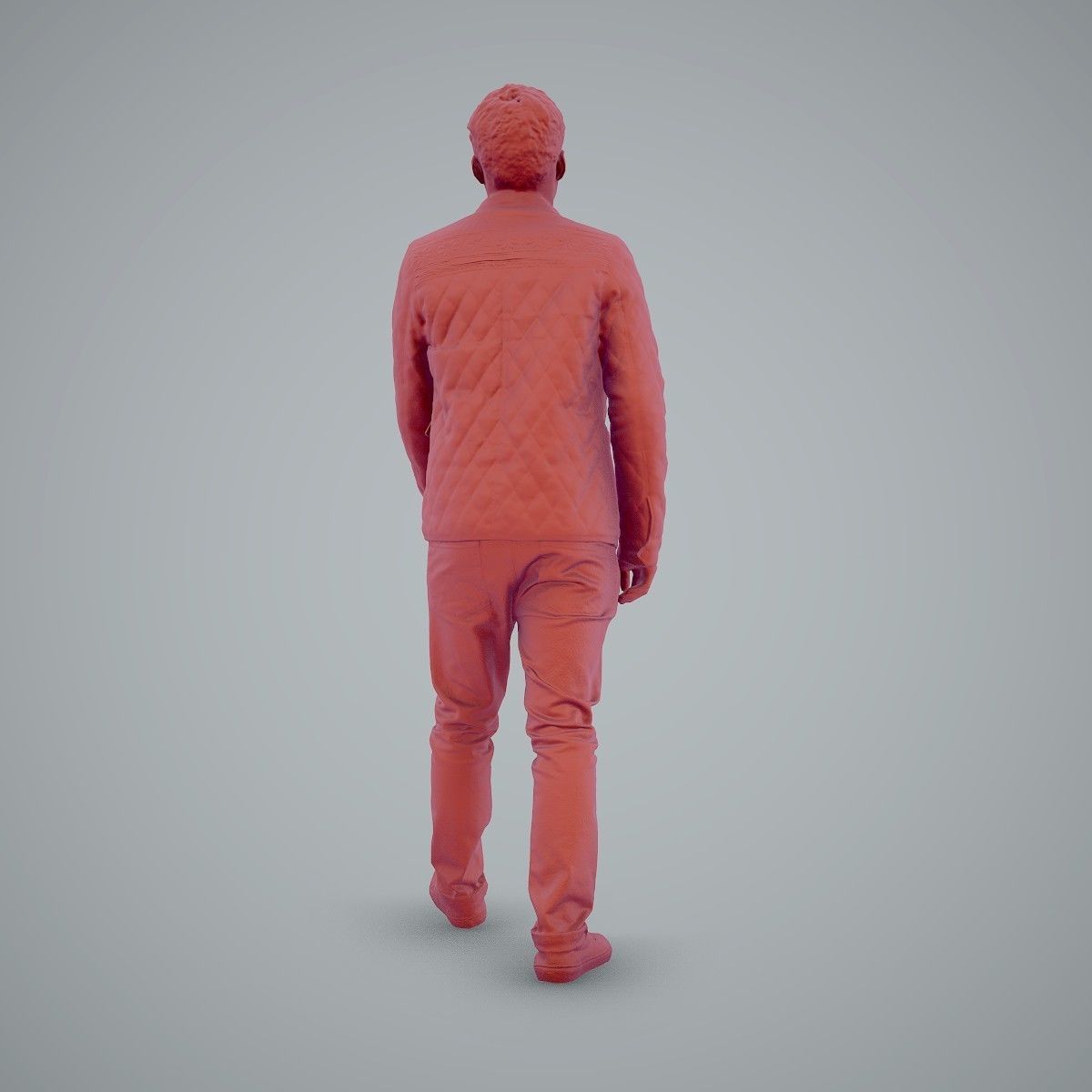 Casual Man Wearing Bomber Jacket and Jeans CMan0104-HD2-O02P01-S 3D model_35