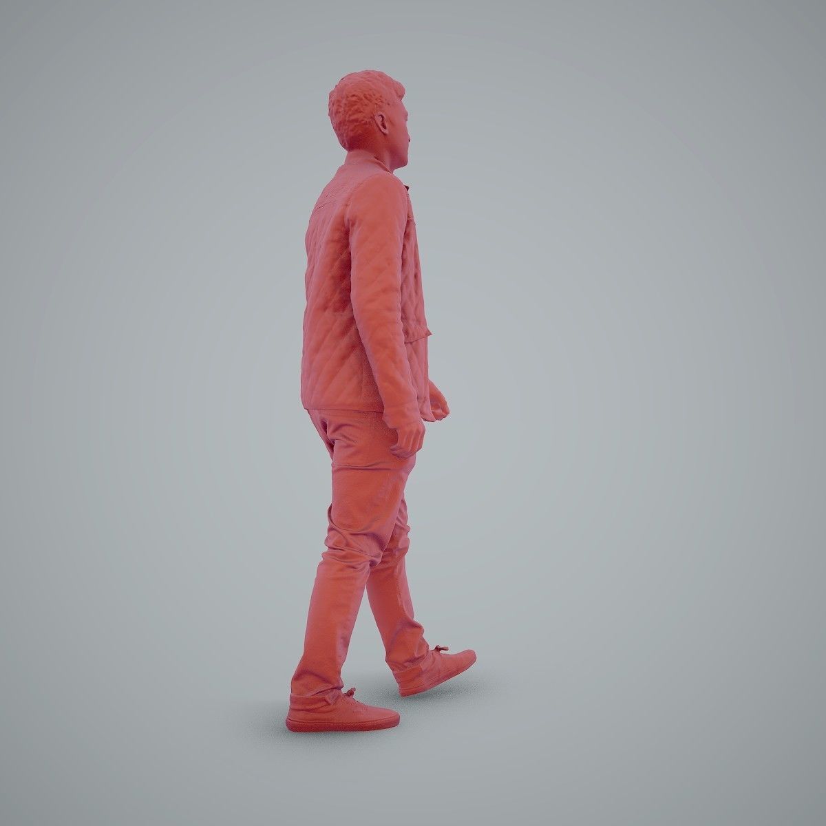 Casual Man Wearing Bomber Jacket and Jeans CMan0104-HD2-O02P01-S 3D model_8