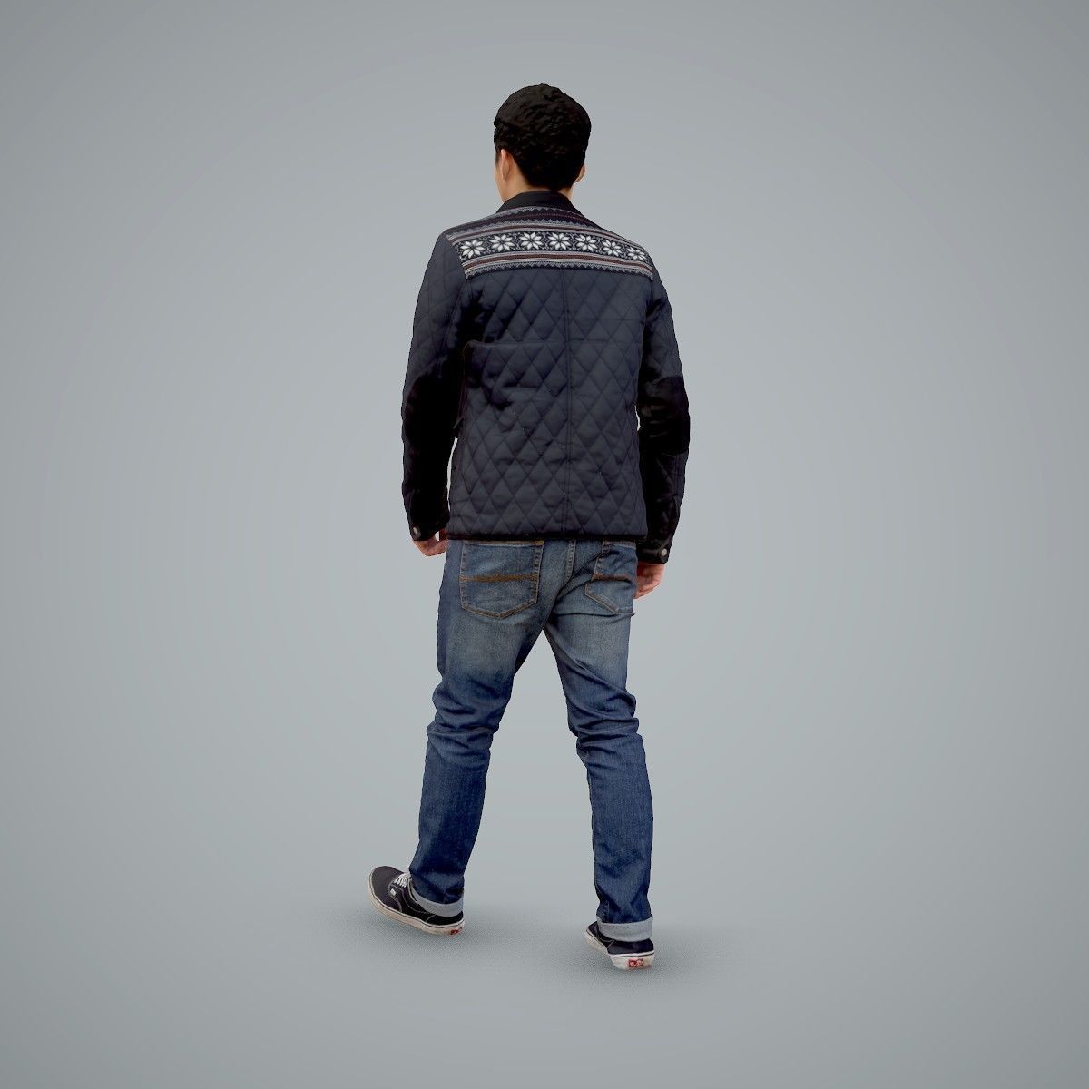 Casual Man Wearing Bomber Jacket and Jeans CMan0104-HD2-O02P01-S 3D model_19