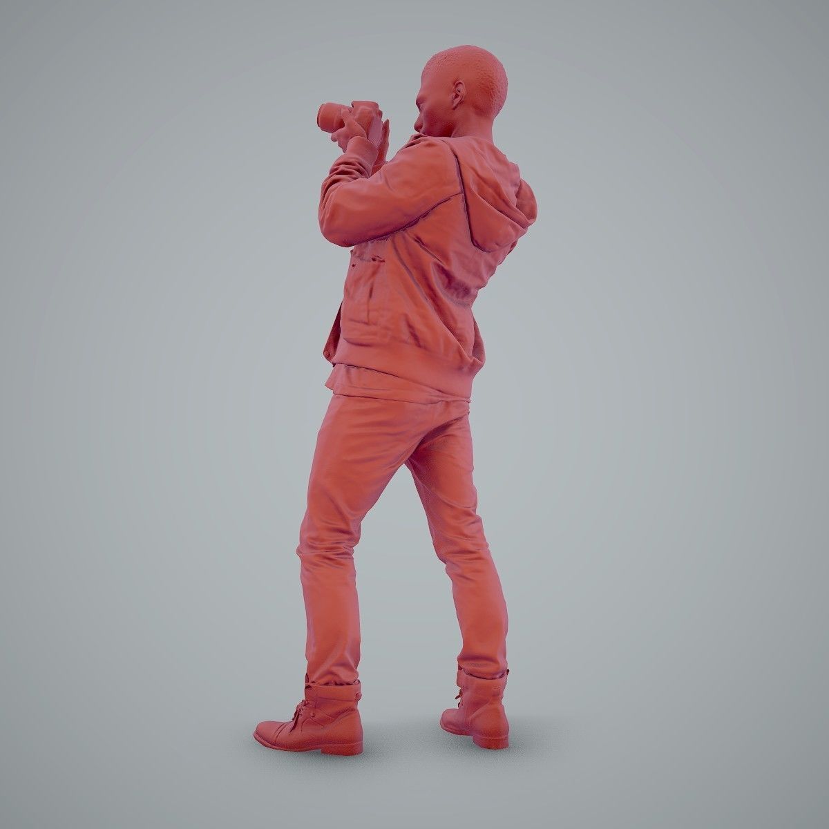 Paparazzi Man with Camera CMan0101-HD2-O02P01-S 3D model_46