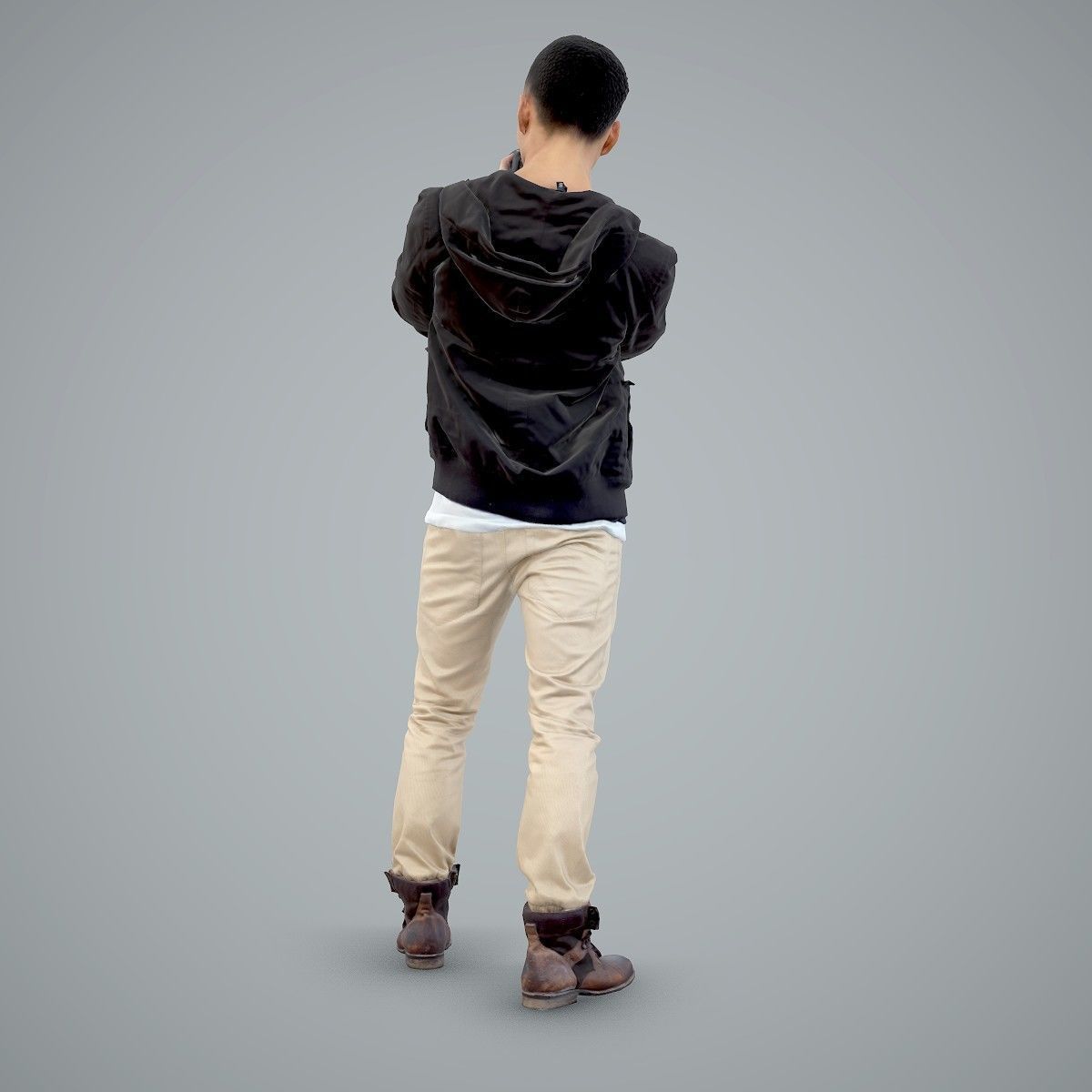 Paparazzi Man with Camera CMan0101-HD2-O02P01-S 3D model_22