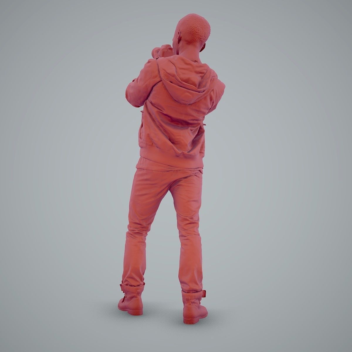 Paparazzi Man with Camera CMan0101-HD2-O02P01-S 3D model_33