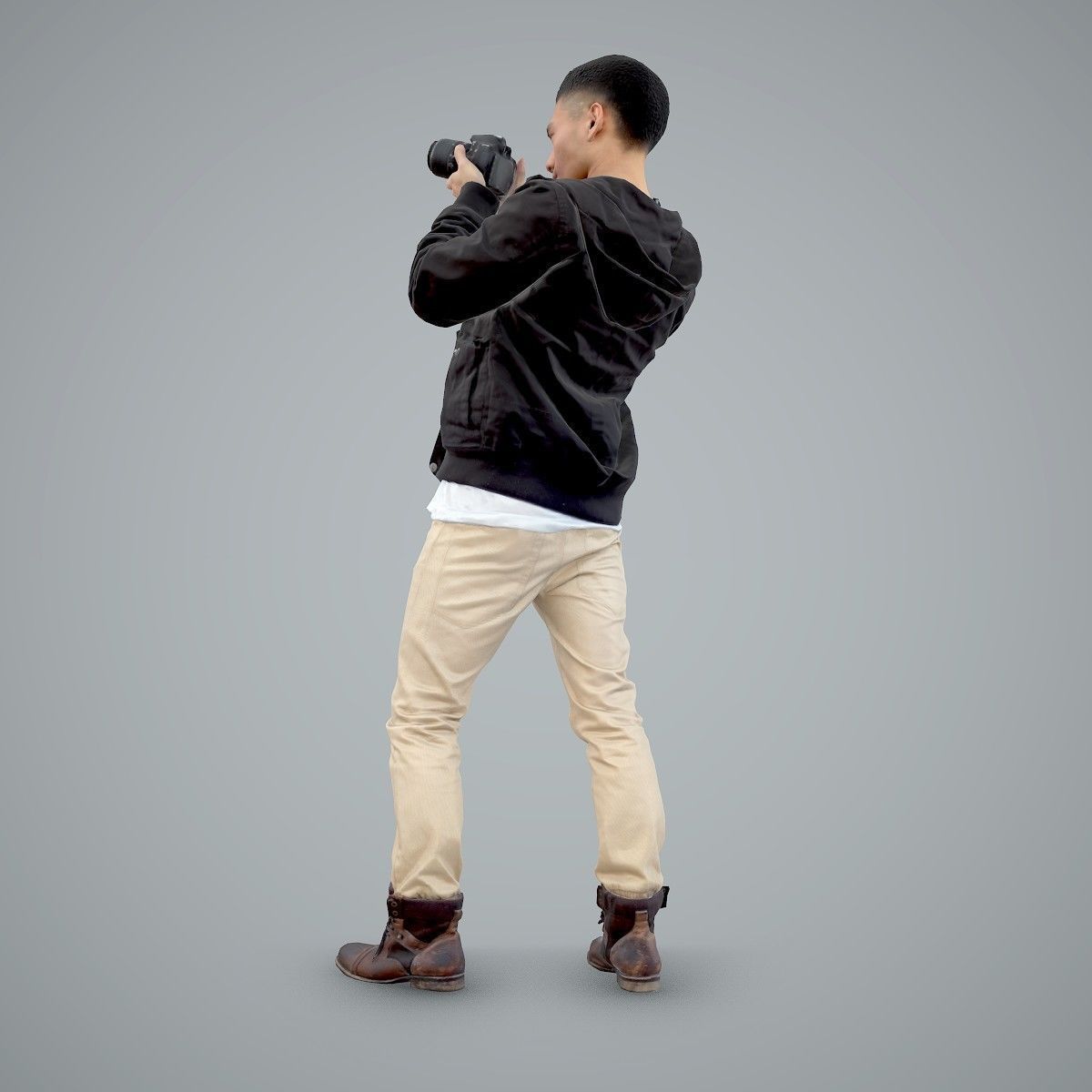Paparazzi Man with Camera CMan0101-HD2-O02P01-S 3D model_51