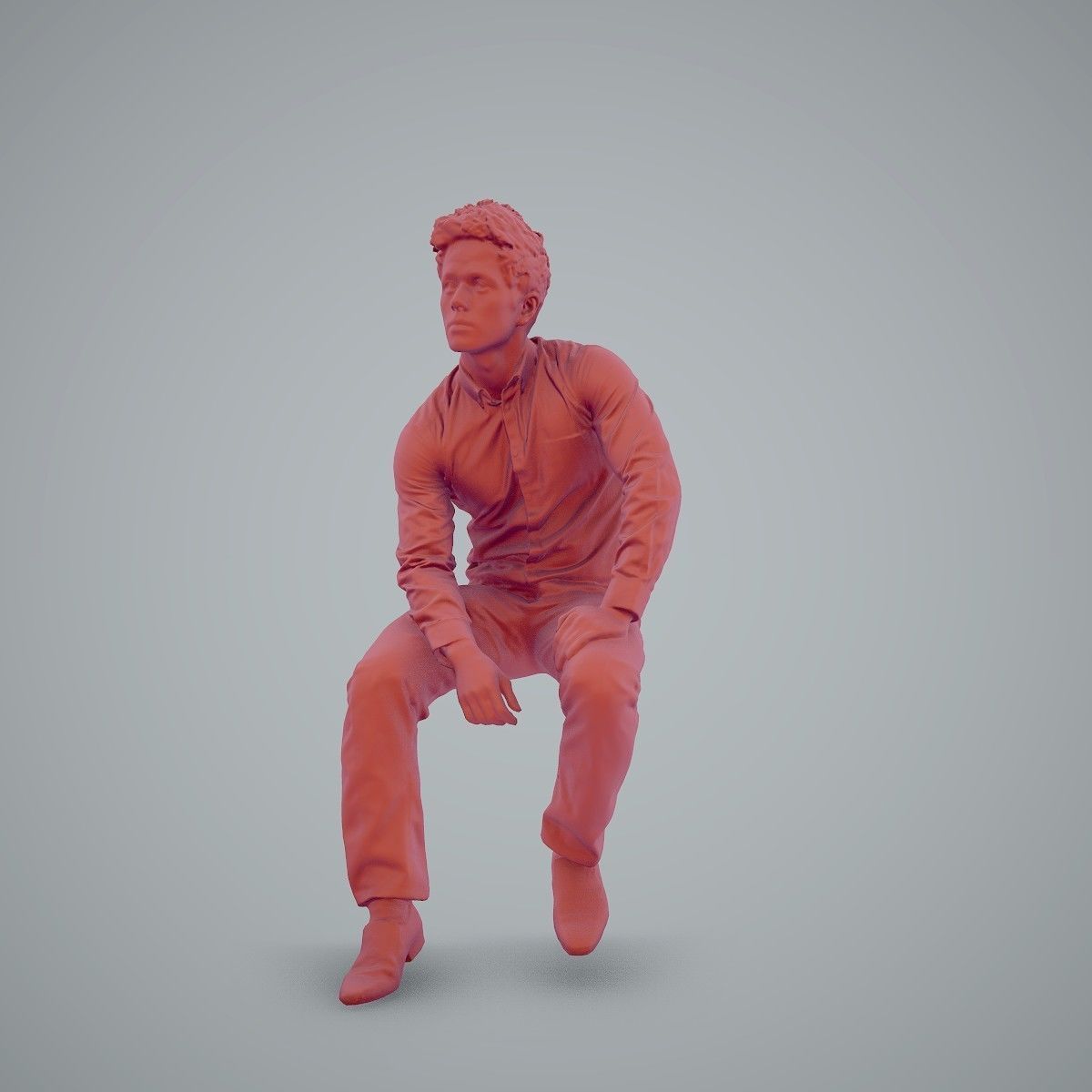 Casual Business Man Sitting BMan0103-HD2-O02P01-S 3D model_26