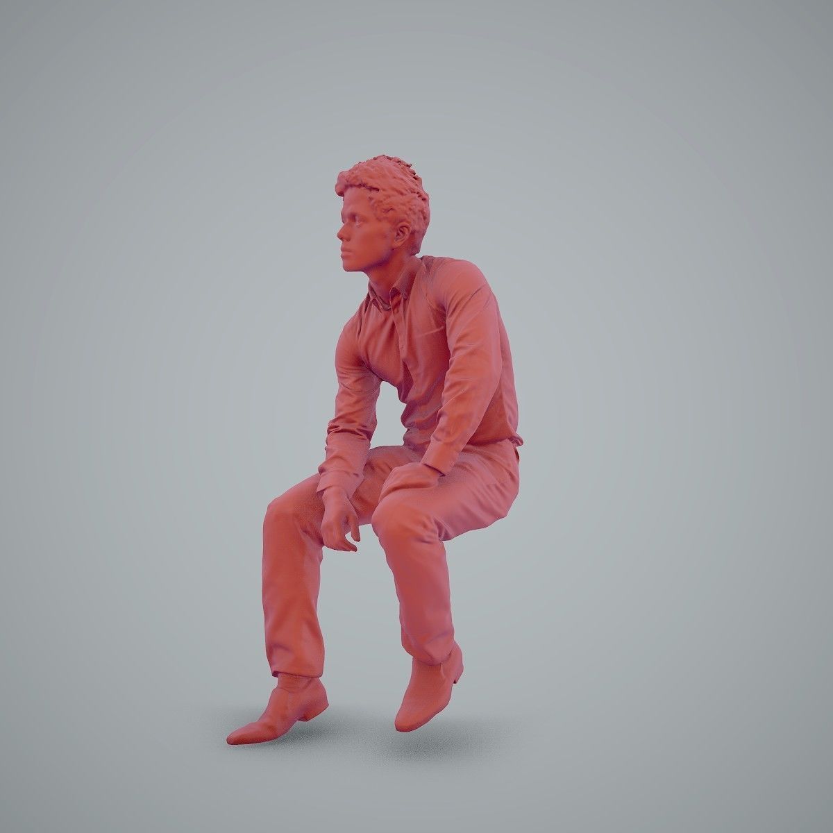 Casual Business Man Sitting BMan0103-HD2-O02P01-S 3D model_38