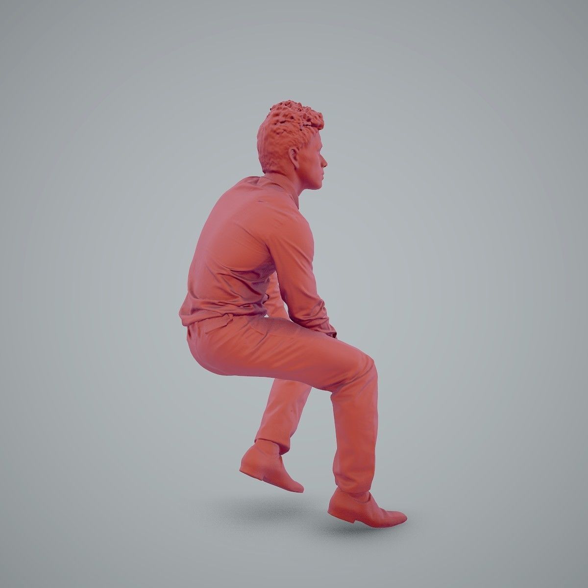 Casual Business Man Sitting BMan0103-HD2-O02P01-S 3D model_10