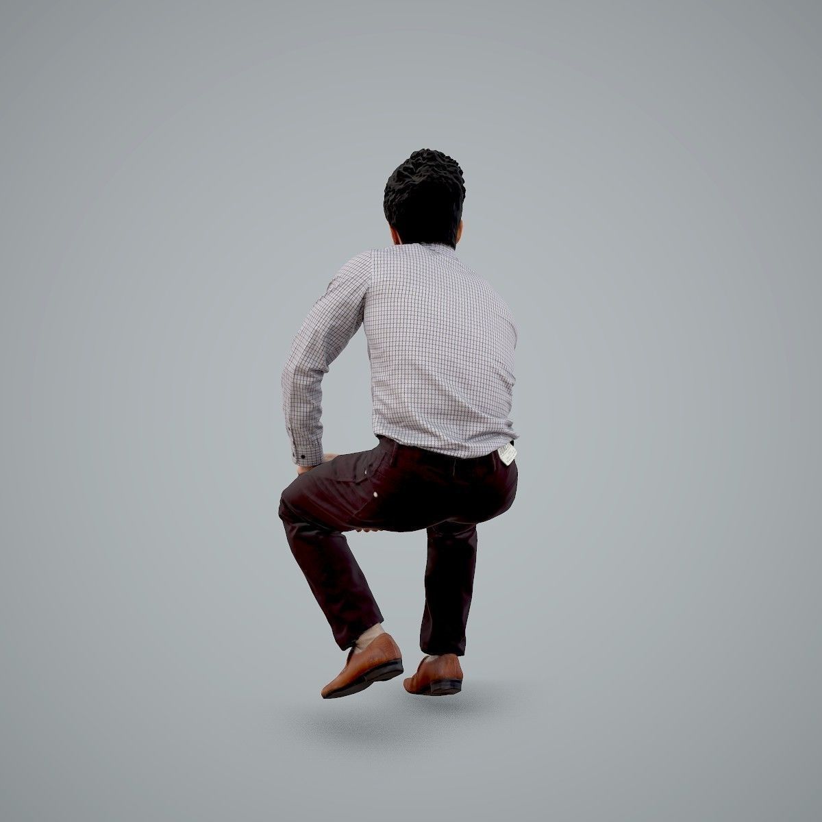 Casual Business Man Sitting BMan0103-HD2-O02P01-S 3D model_74