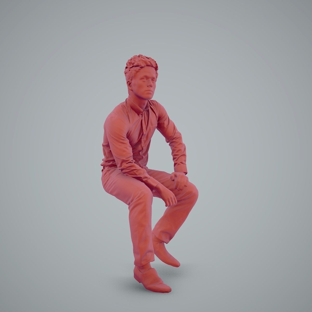 Casual Business Man Sitting BMan0103-HD2-O02P01-S 3D model_32