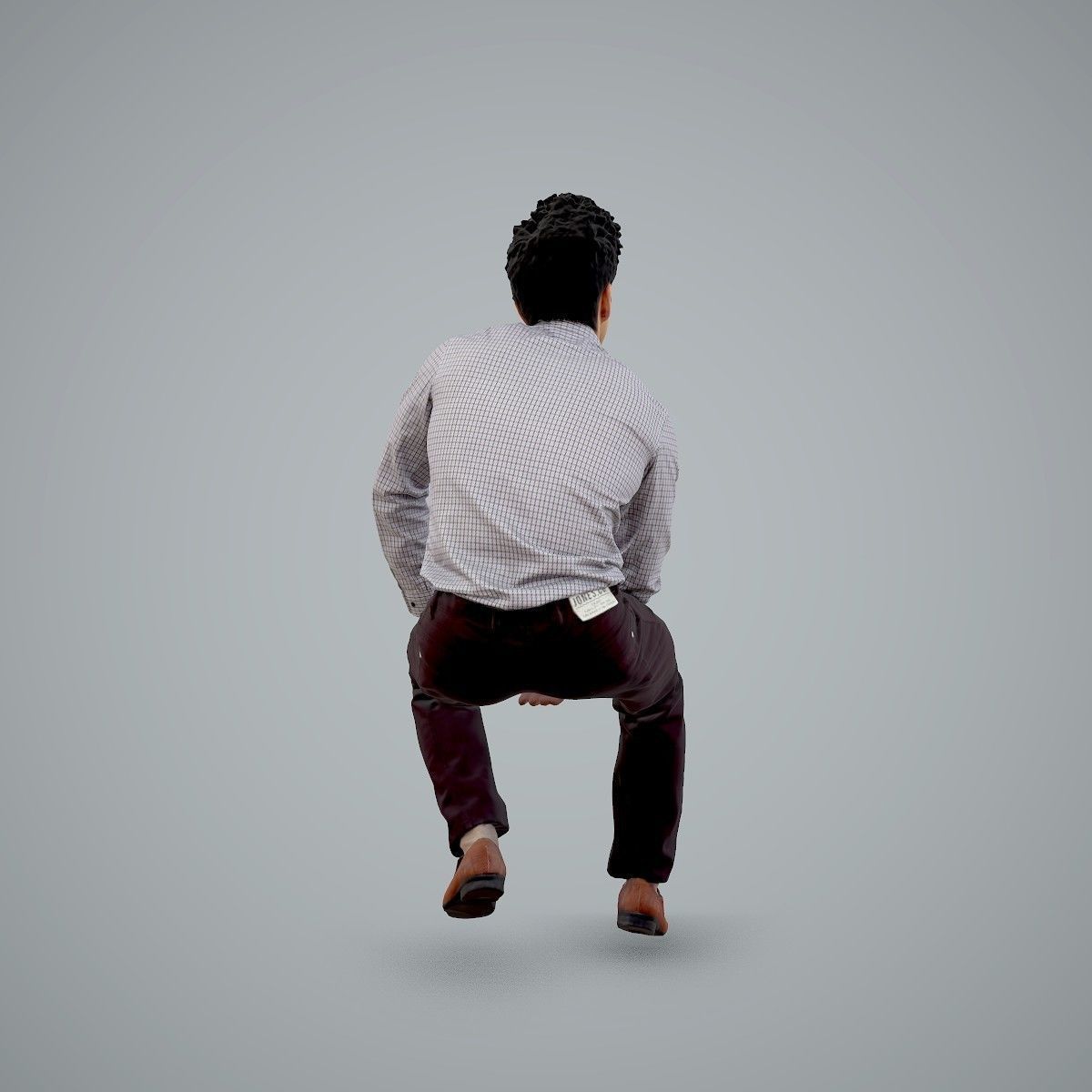 Casual Business Man Sitting BMan0103-HD2-O02P01-S 3D model_16