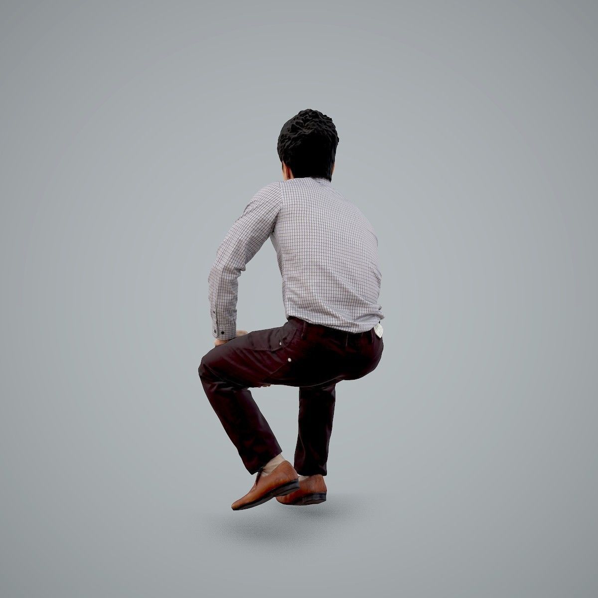 Casual Business Man Sitting BMan0103-HD2-O02P01-S 3D model_8