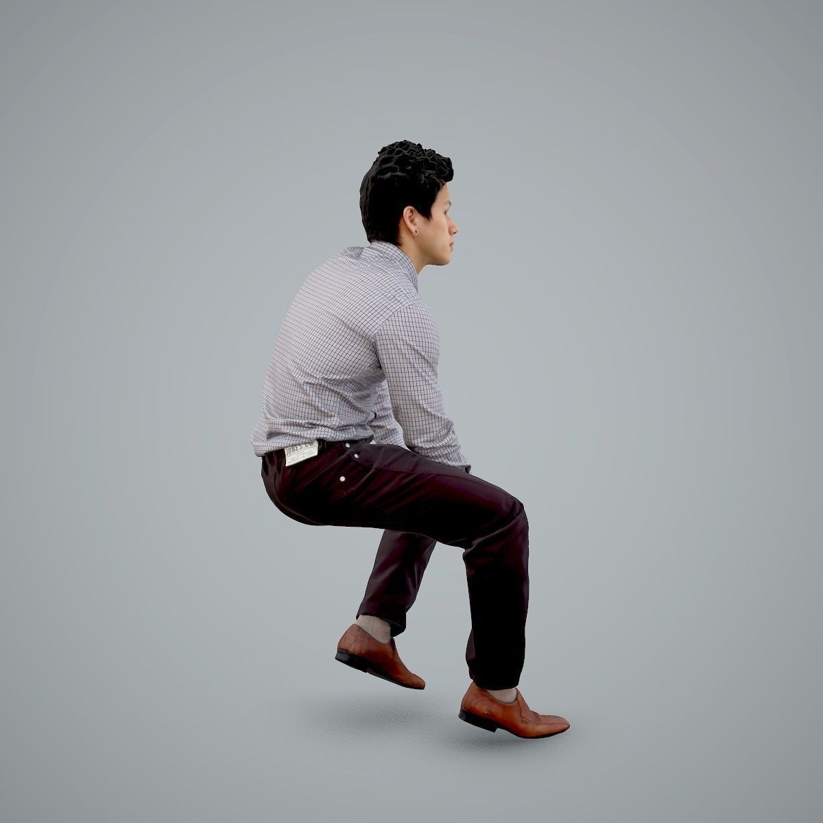 Casual Business Man Sitting BMan0103-HD2-O02P01-S 3D model_18