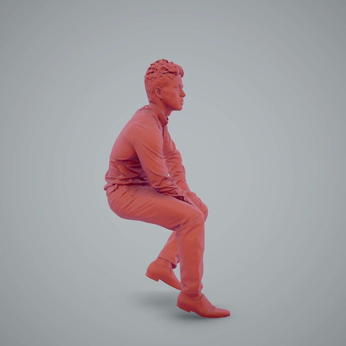 Casual Business Man Sitting BMan0103-HD2-O02P01-S 3D model_31