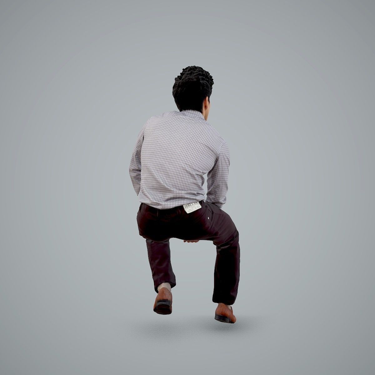 Casual Business Man Sitting BMan0103-HD2-O02P01-S 3D model_29