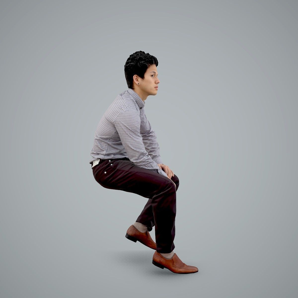 Casual Business Man Sitting BMan0103-HD2-O02P01-S 3D model_30