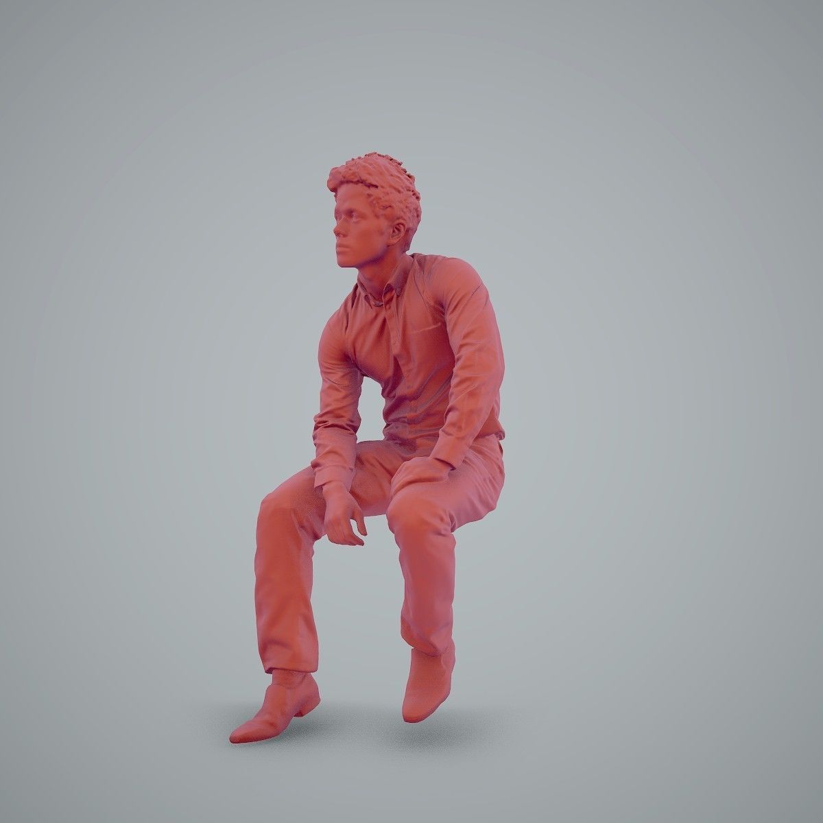 Casual Business Man Sitting BMan0103-HD2-O02P01-S 3D model_66