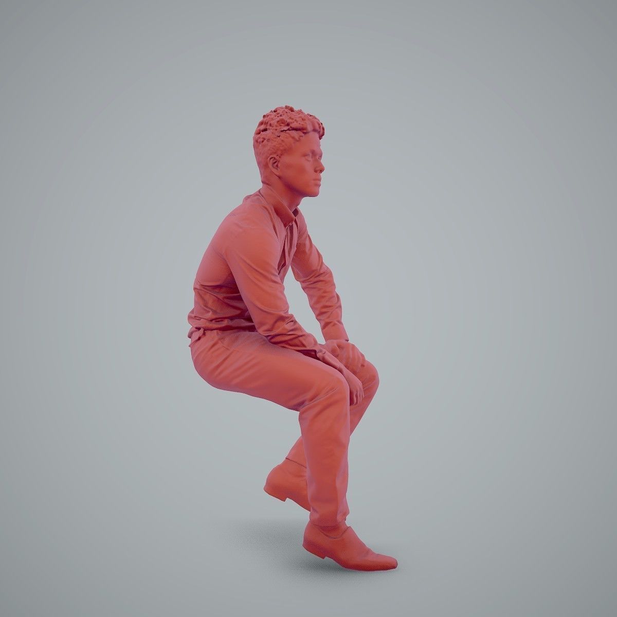 Casual Business Man Sitting BMan0103-HD2-O02P01-S 3D model_15