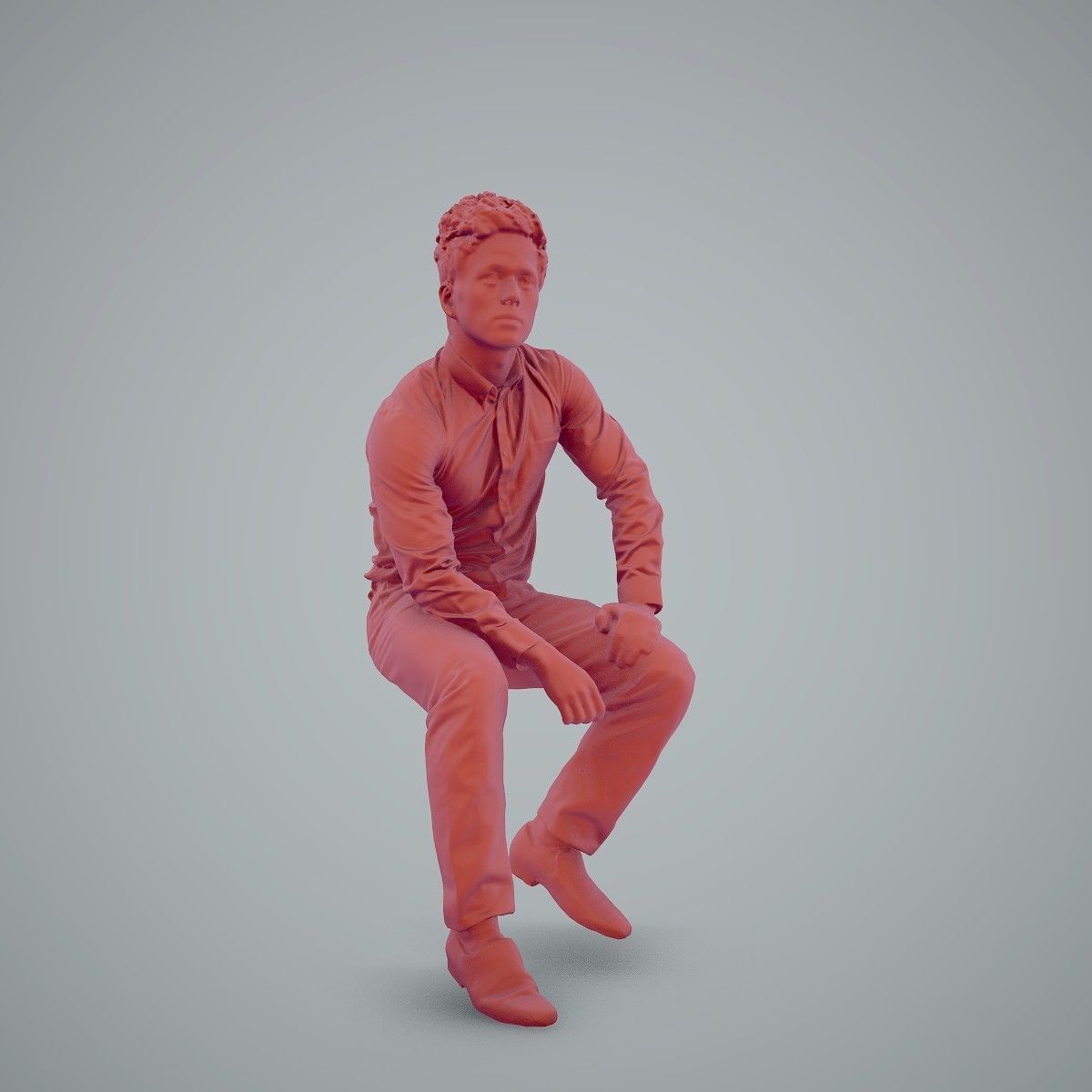 Casual Business Man Sitting BMan0103-HD2-O02P01-S 3D model_67