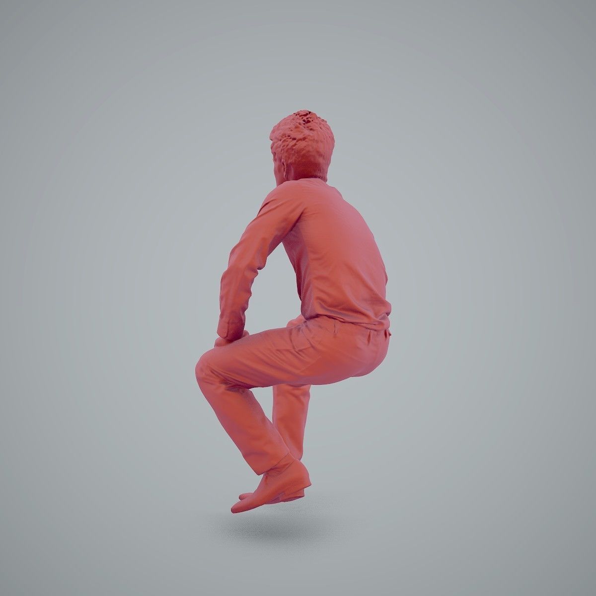 Casual Business Man Sitting BMan0103-HD2-O02P01-S 3D model_20