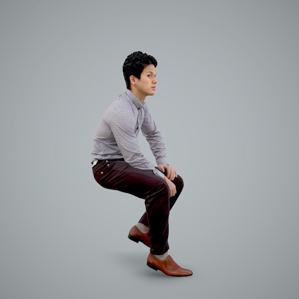Casual Business Man Sitting BMan0103-HD2-O02P01-S 3D model_59