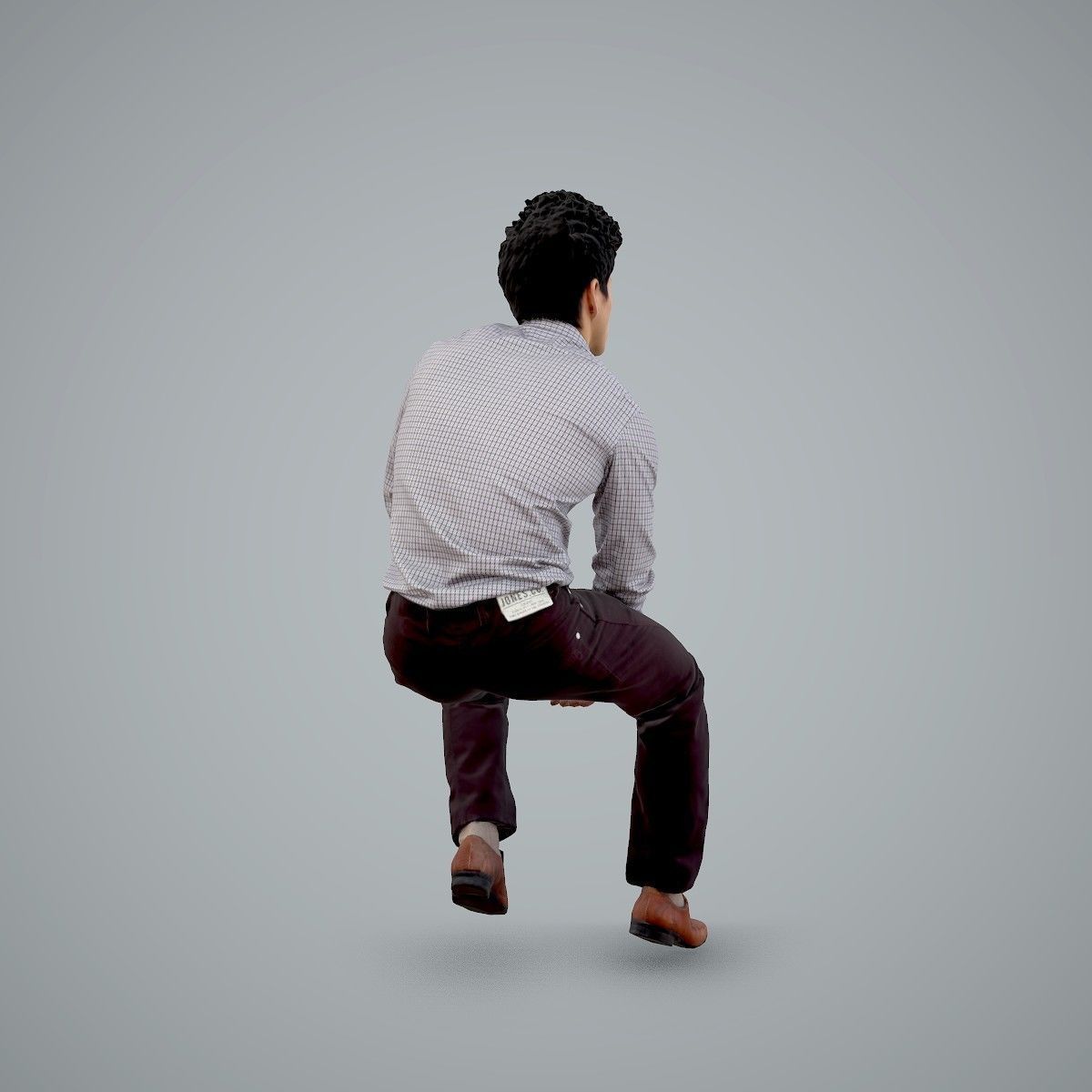 Casual Business Man Sitting BMan0103-HD2-O02P01-S 3D model_62