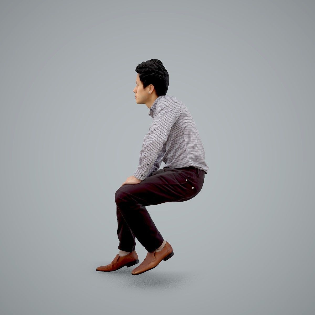 Casual Business Man Sitting BMan0103-HD2-O02P01-S 3D model_48