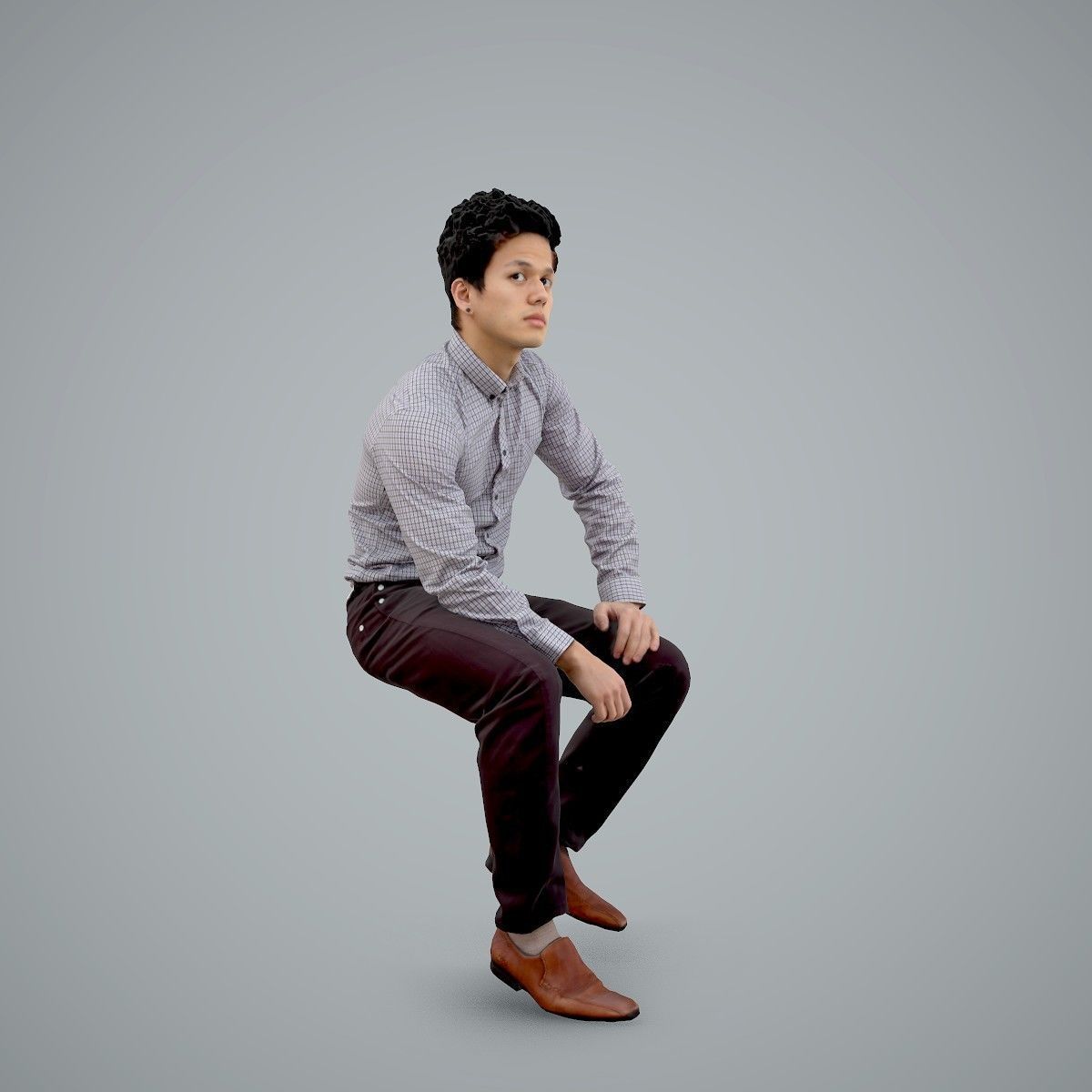 Casual Business Man Sitting BMan0103-HD2-O02P01-S 3D model_58