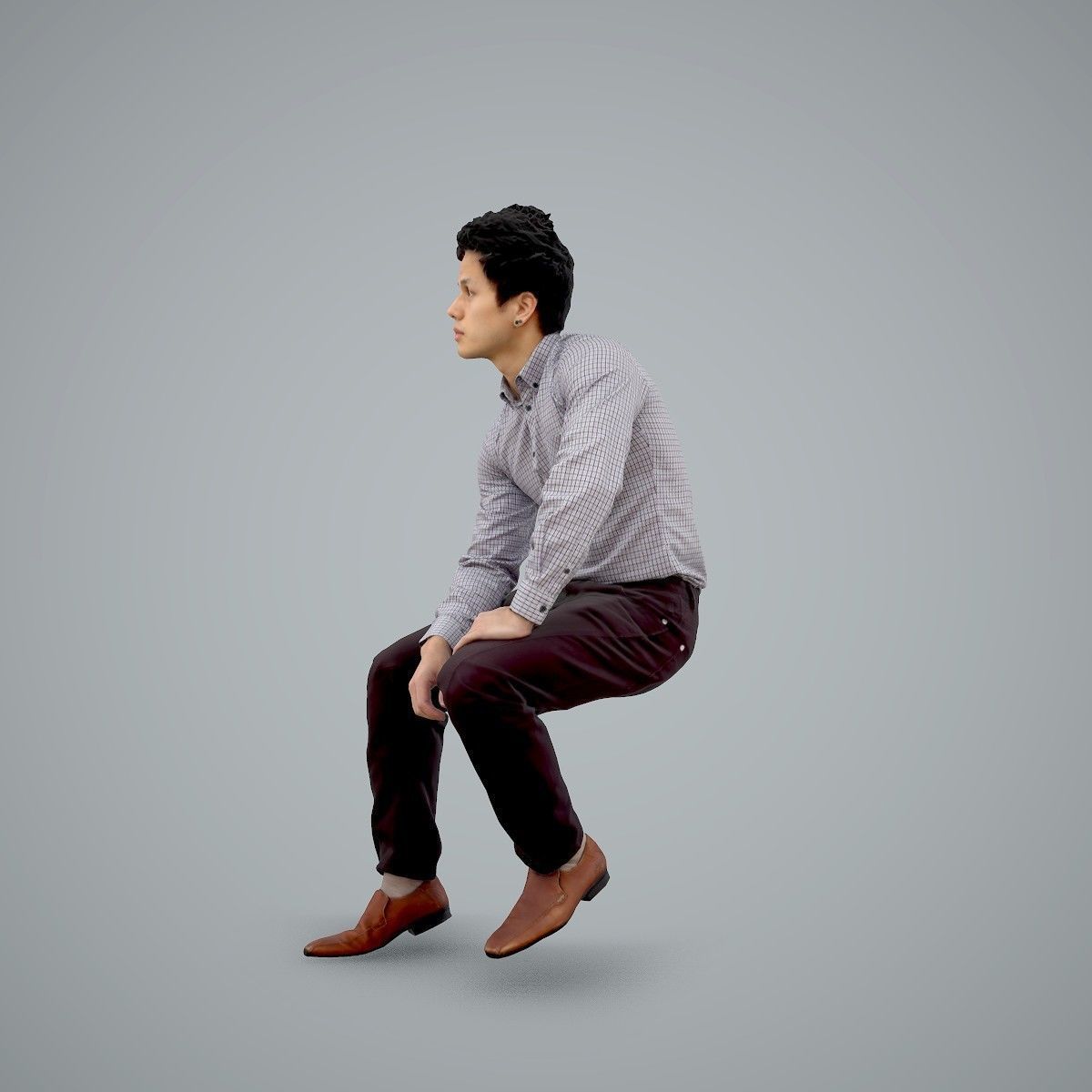 Casual Business Man Sitting BMan0103-HD2-O02P01-S 3D model_52