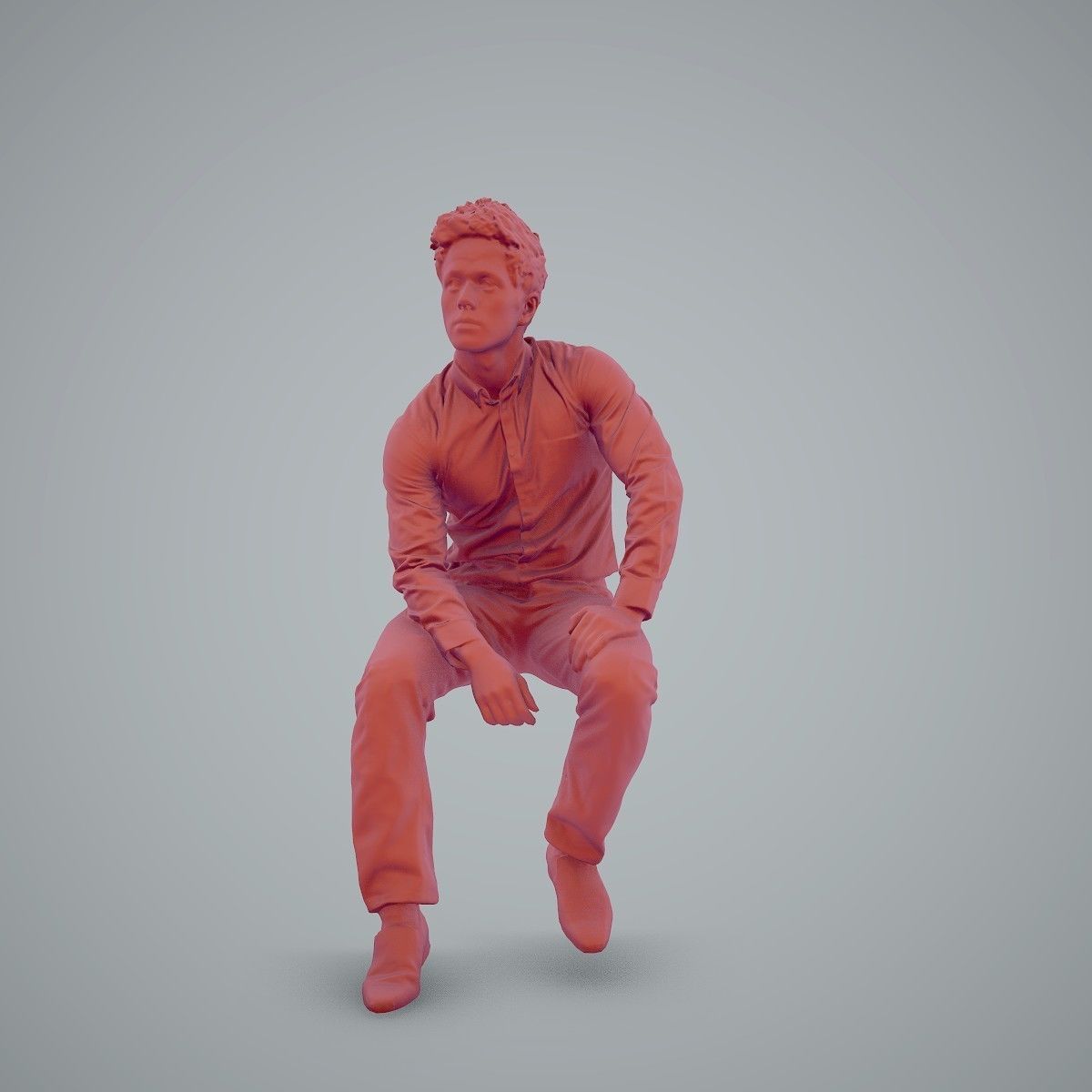 Casual Business Man Sitting BMan0103-HD2-O02P01-S 3D model_44