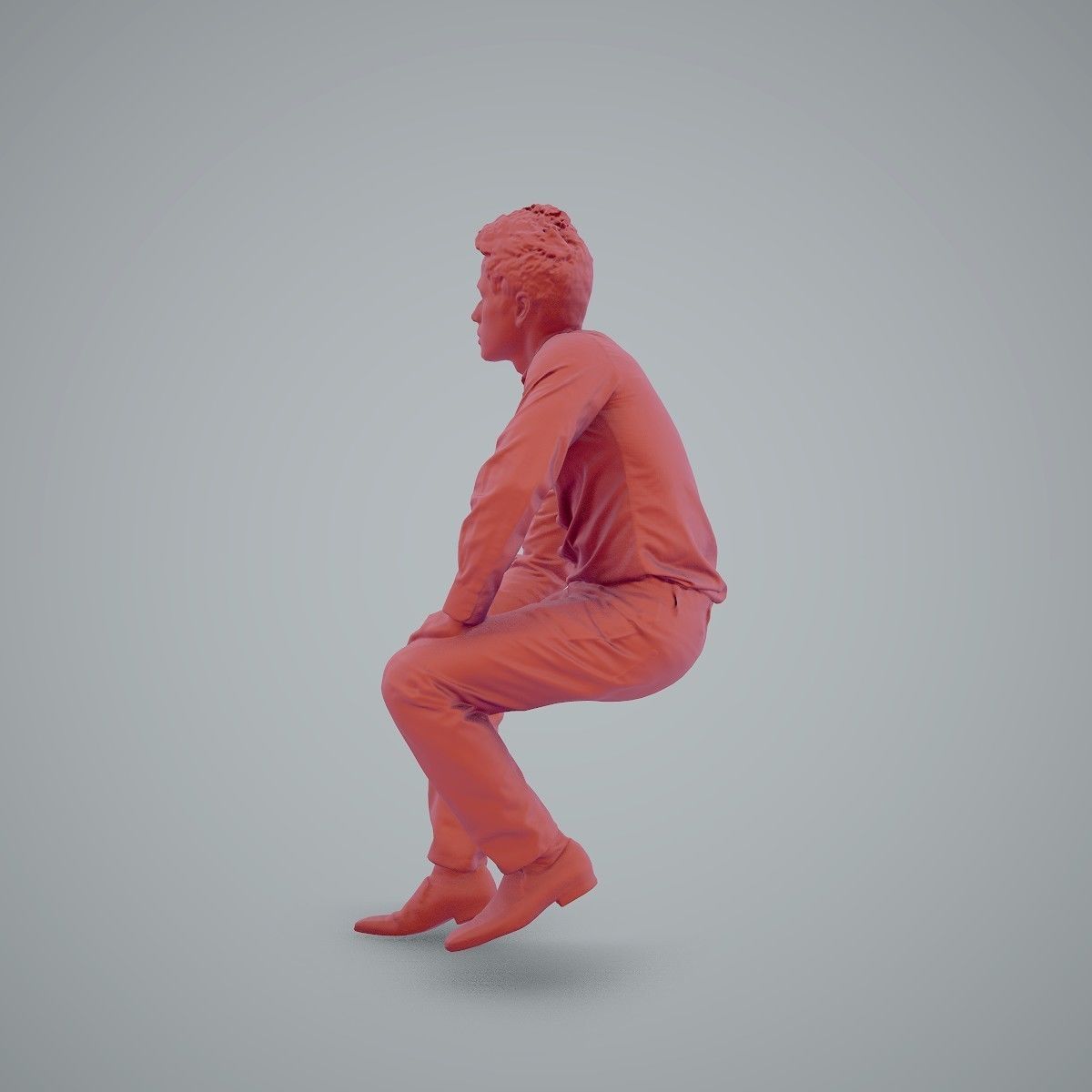 Casual Business Man Sitting BMan0103-HD2-O02P01-S 3D model_12