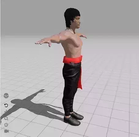 Bruce Lee  3D model