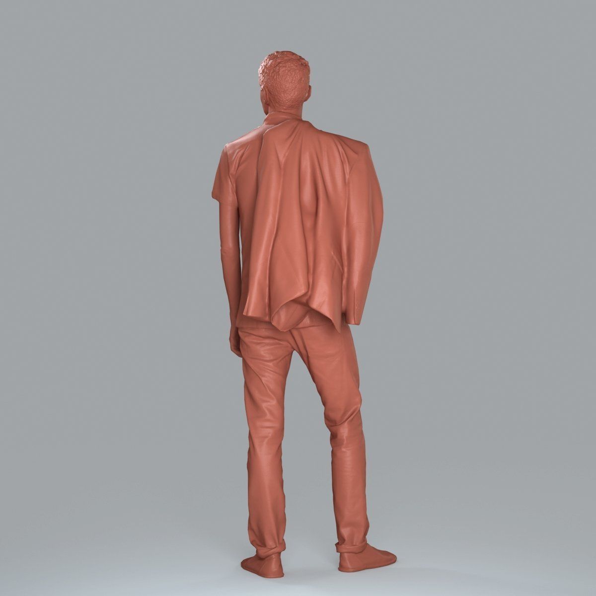 Standing Man with Pink Shirt and Jacket CMan0017-HD2-O02P02-S 3D model_11