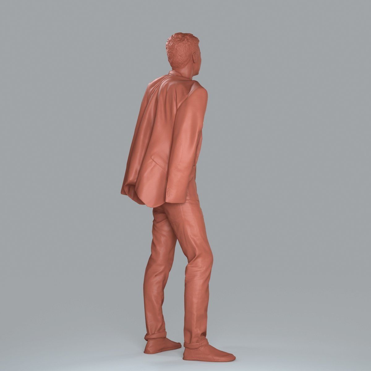 Standing Man with Pink Shirt and Jacket CMan0017-HD2-O02P02-S 3D model_61