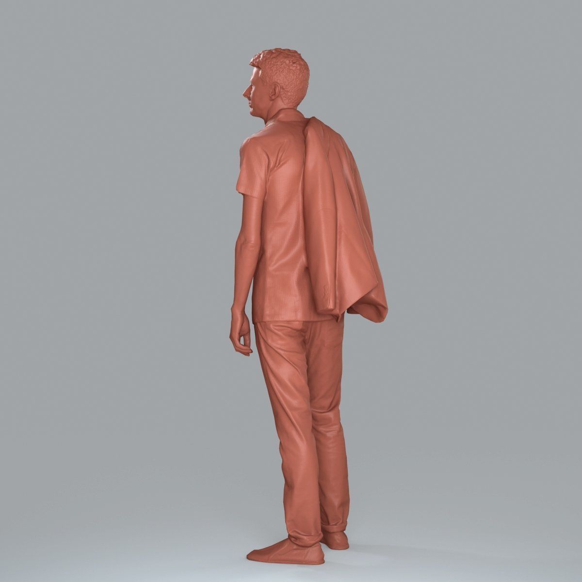 Standing Man with Pink Shirt and Jacket CMan0017-HD2-O02P02-S 3D model_54