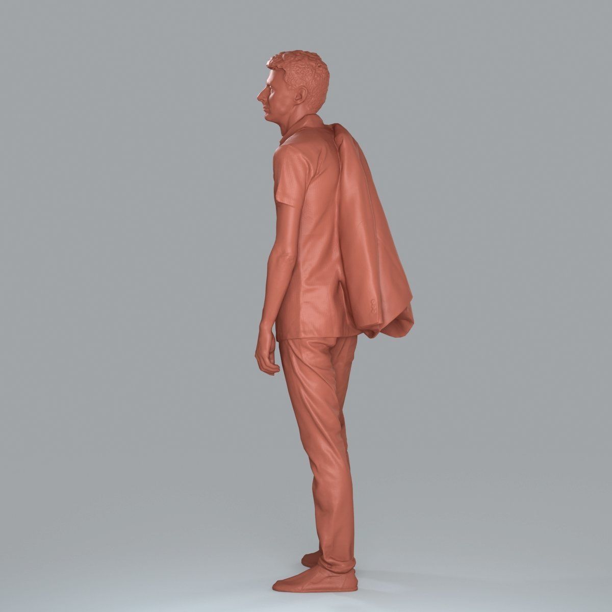 Standing Man with Pink Shirt and Jacket CMan0017-HD2-O02P02-S 3D model_57