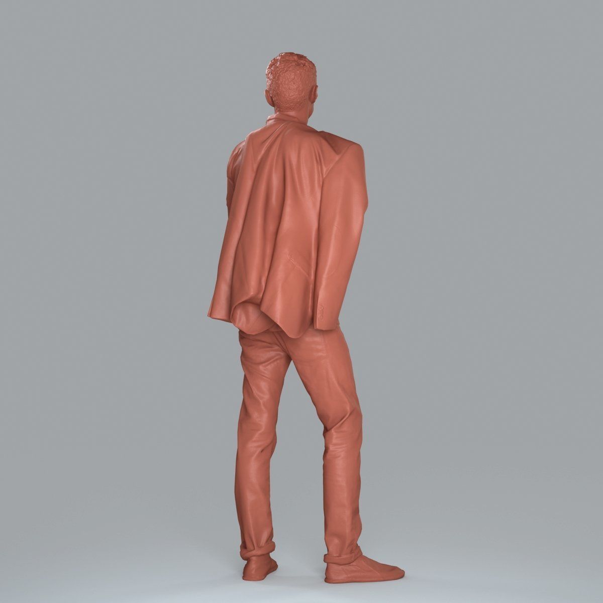 Standing Man with Pink Shirt and Jacket CMan0017-HD2-O02P02-S 3D model_53